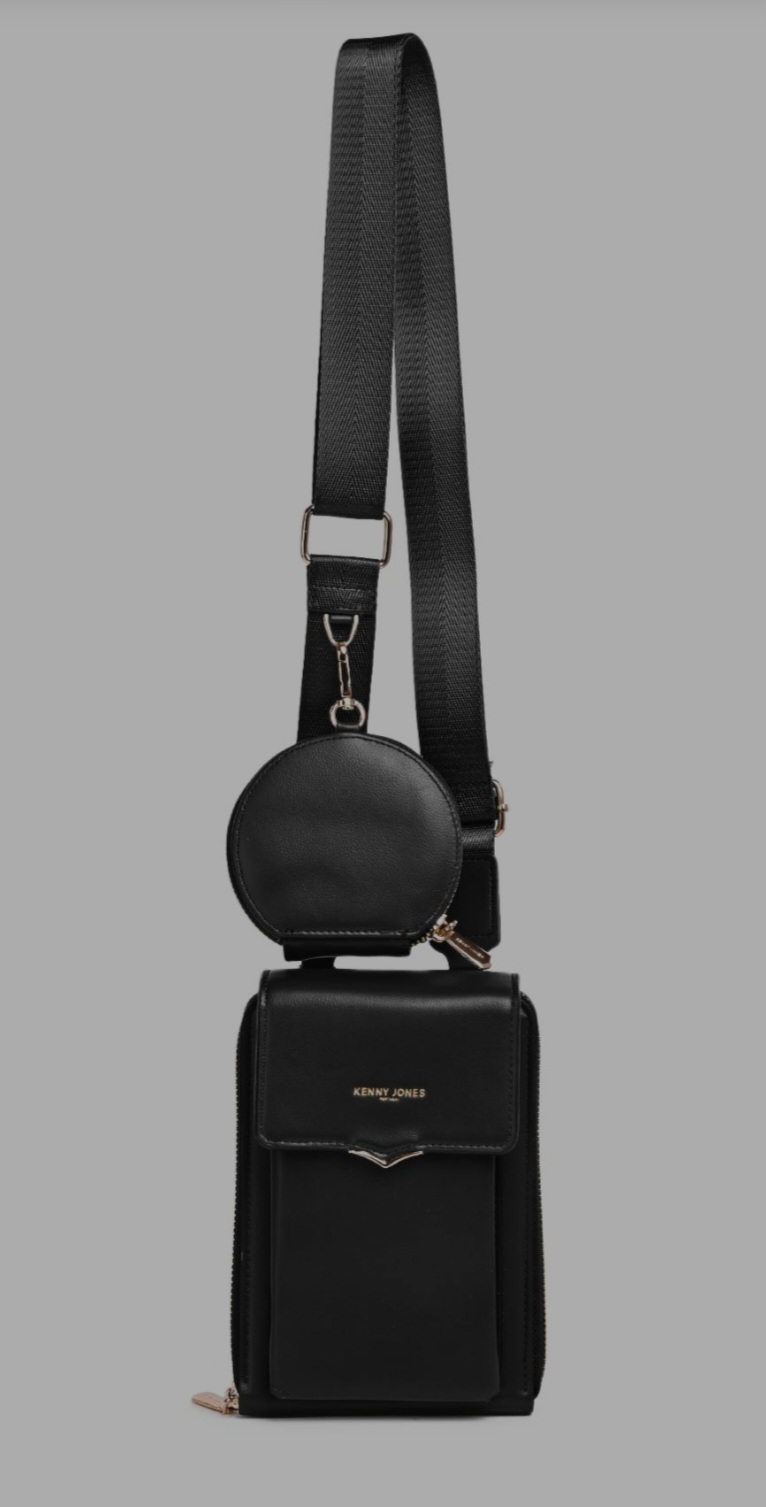 Sac Pochette Bandoulière Noir 2